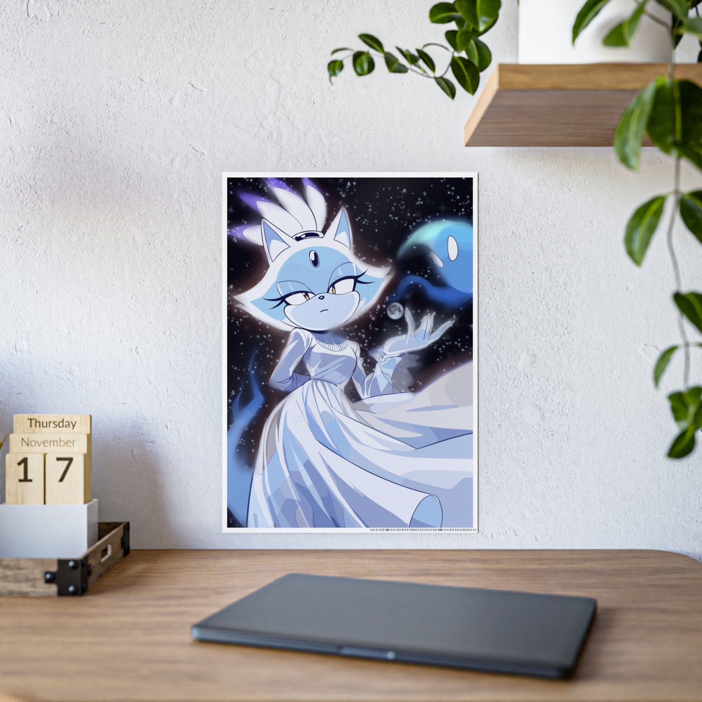 Ghostly Blaze Poster