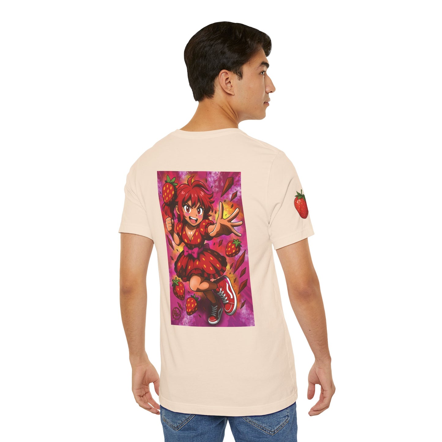 Strawberry Sweets Pocket Print Shirt!