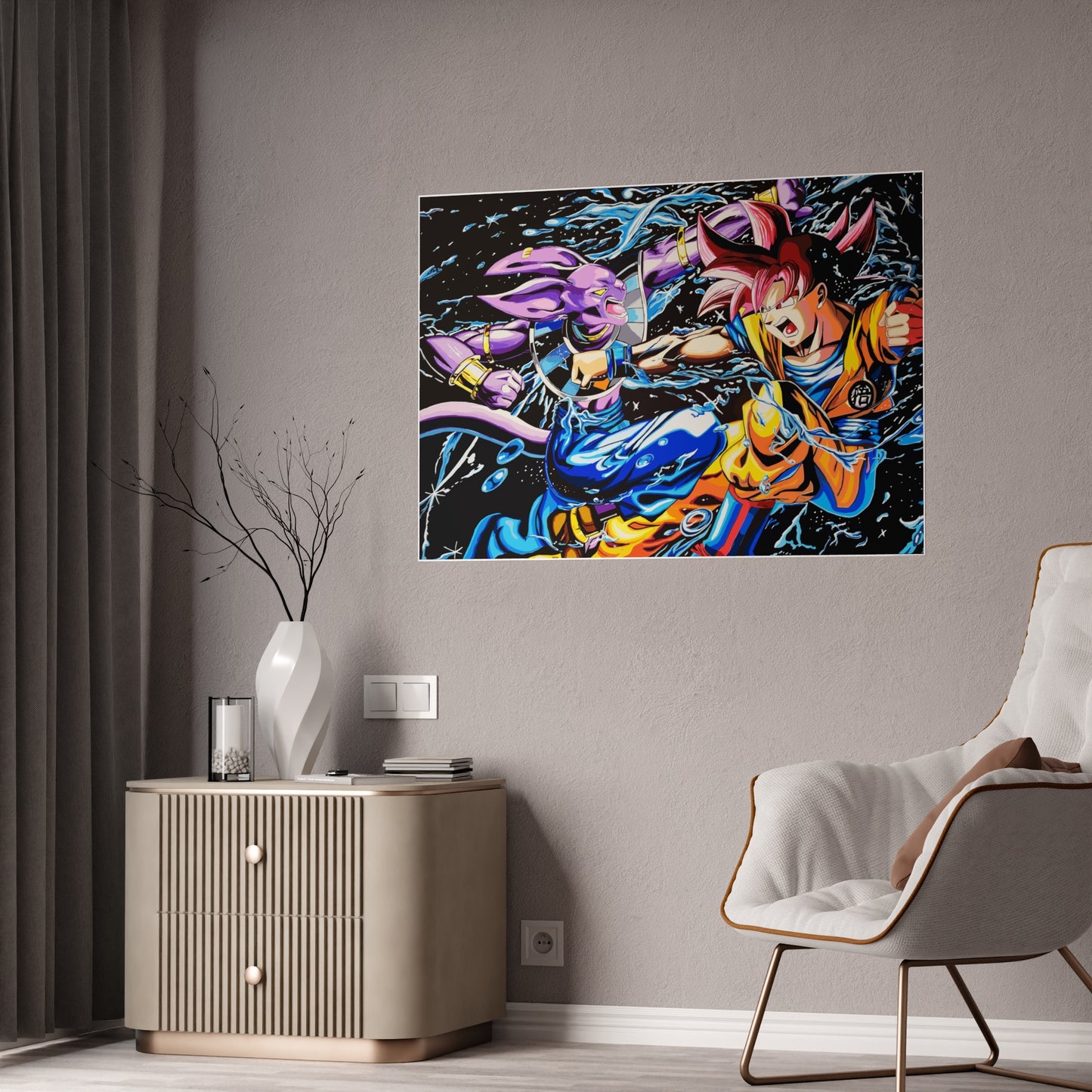 Goku Vs Beers Poster!