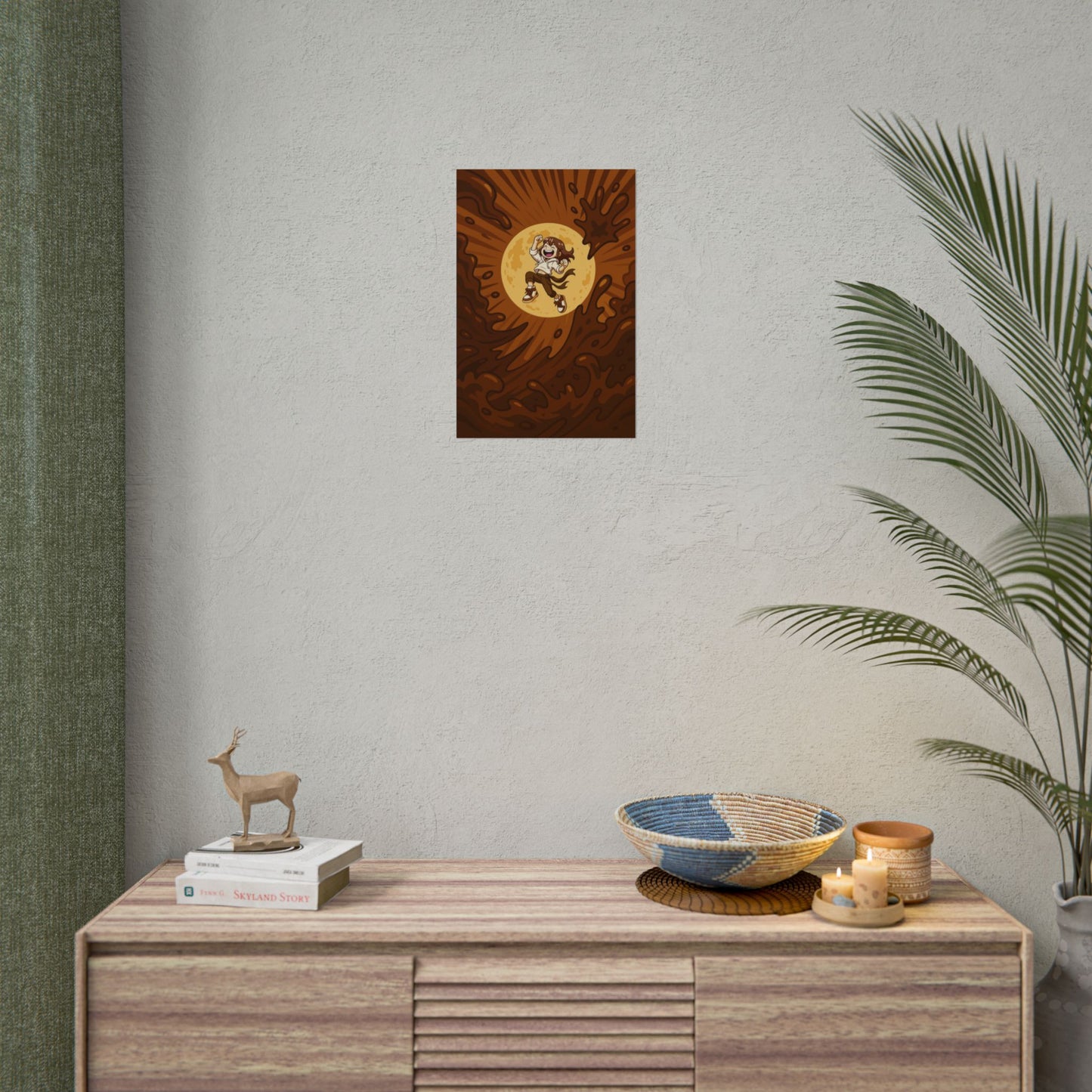 Chocolate Moon Cocoa Poster!