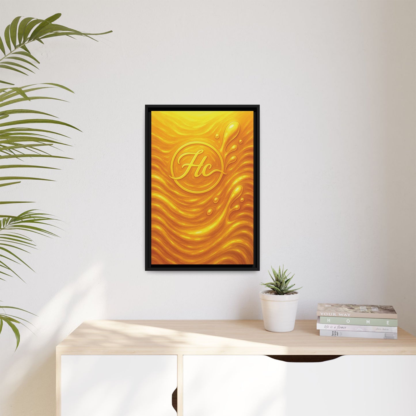 HC Gold Cover art Canvas!
