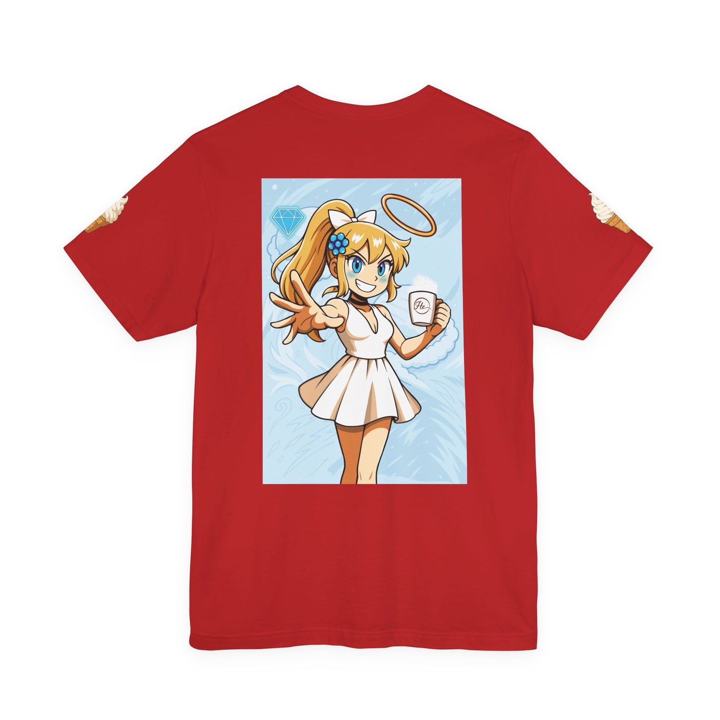 Vanilla Cream Pocket Print Shirt!