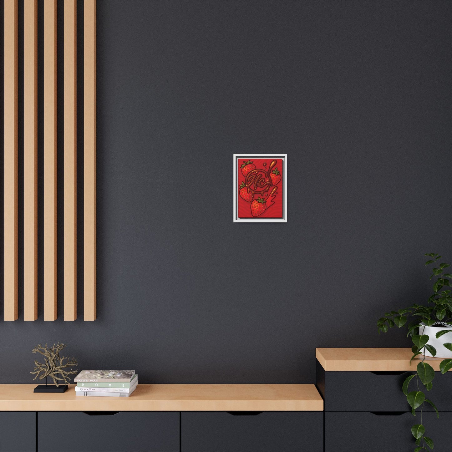 HC Strawberry Cover art Canvas!