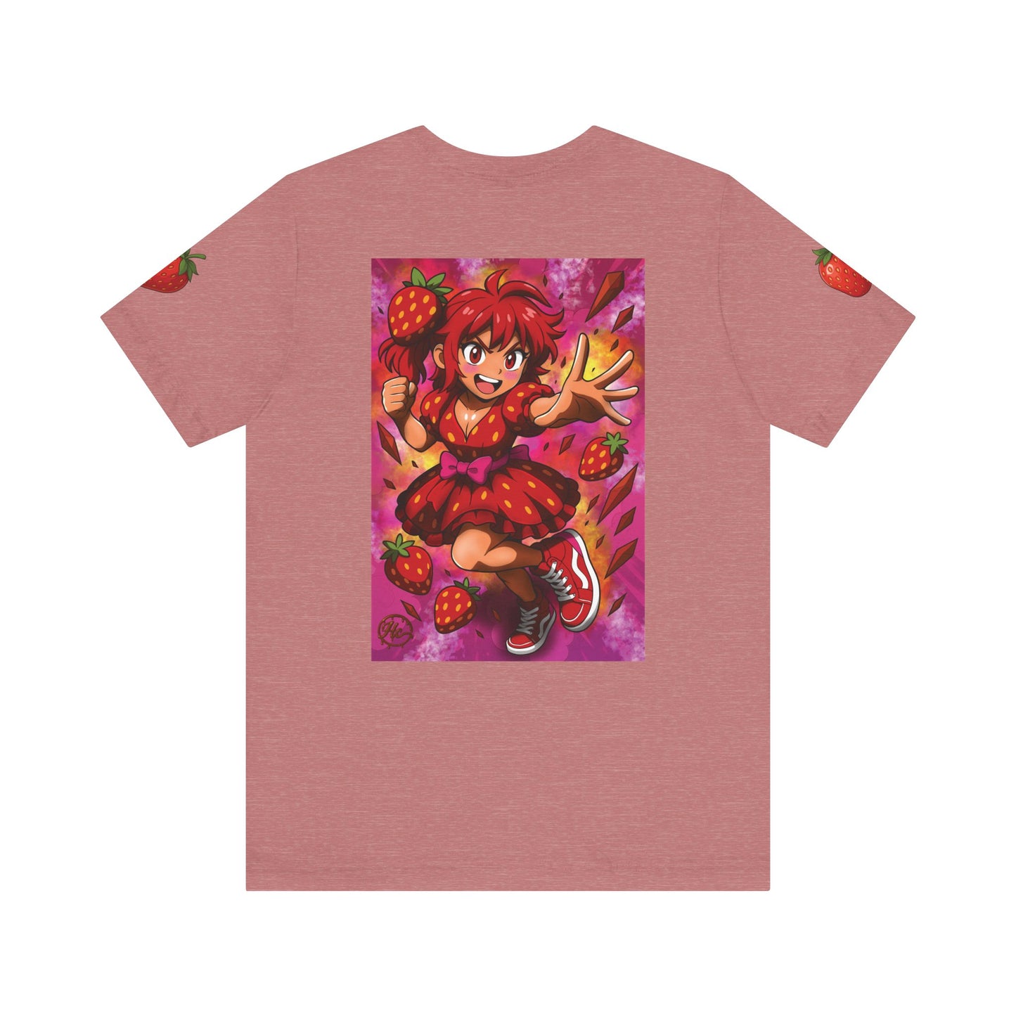Strawberry Sweets Pocket Print Shirt!