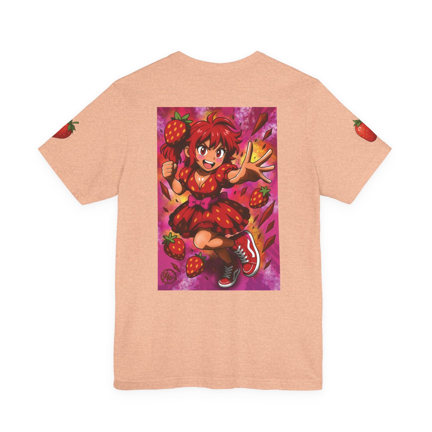 Strawberry Sweets Pocket Print Shirt!