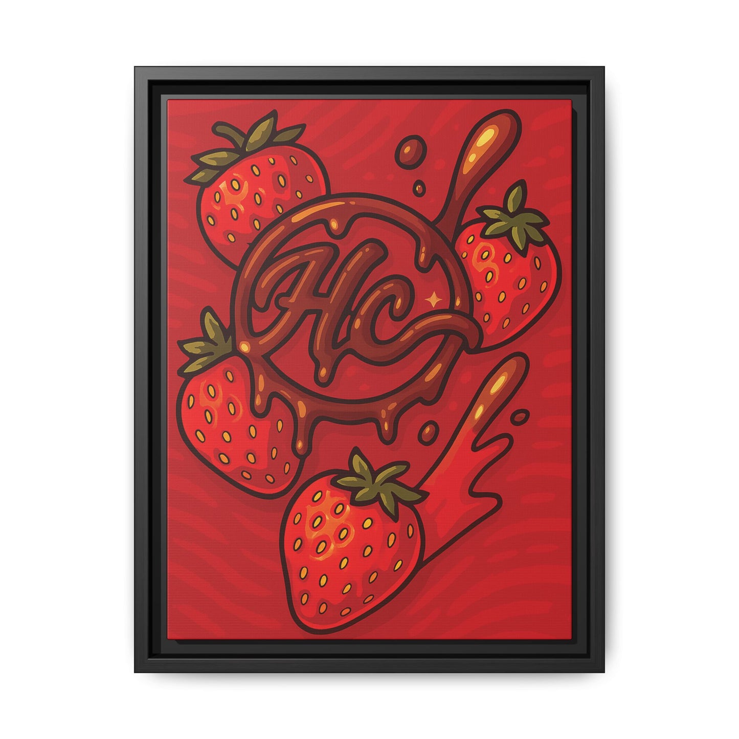 HC Strawberry Cover art Canvas!