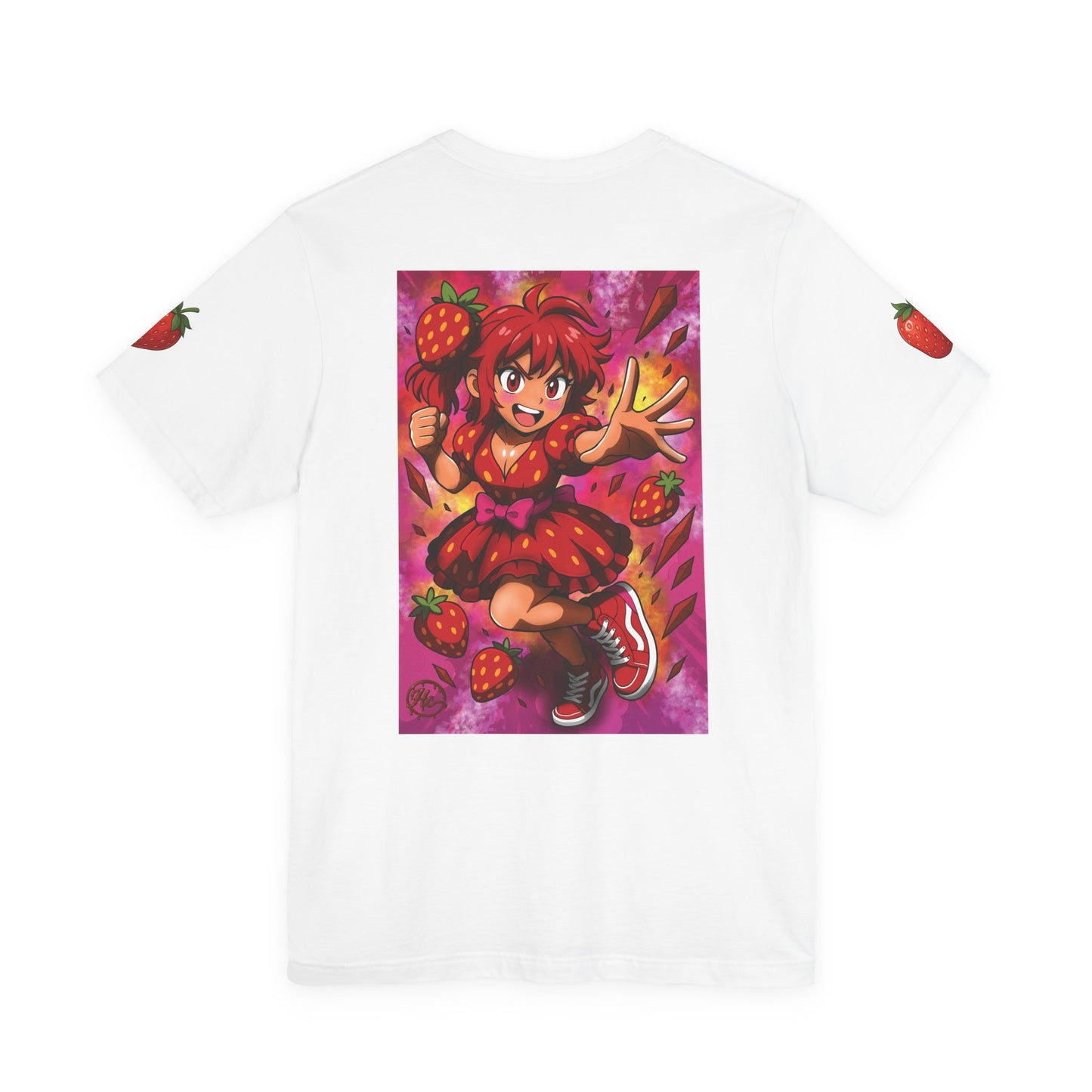 Strawberry Sweets Pocket Print Shirt!