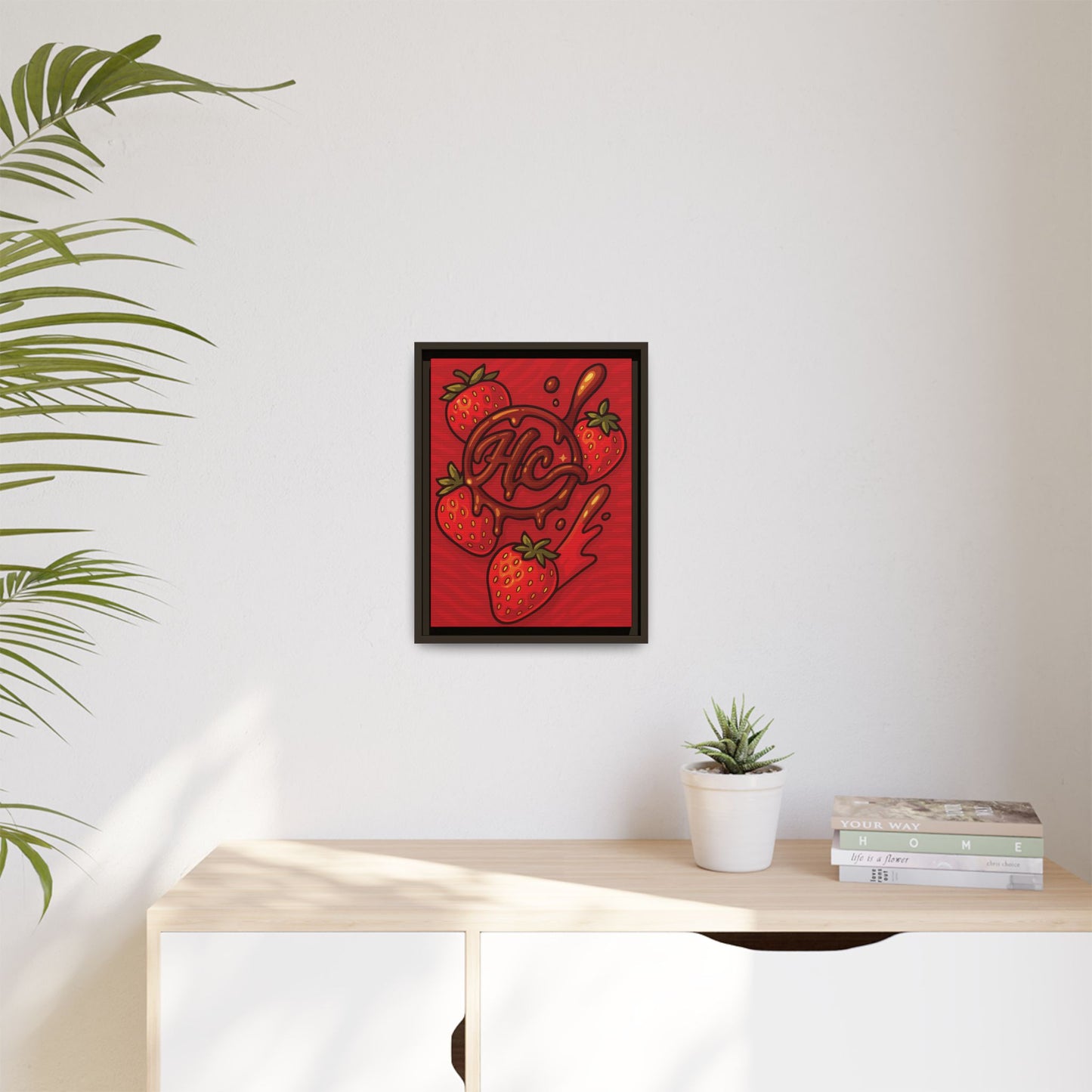 HC Strawberry Cover art Canvas!