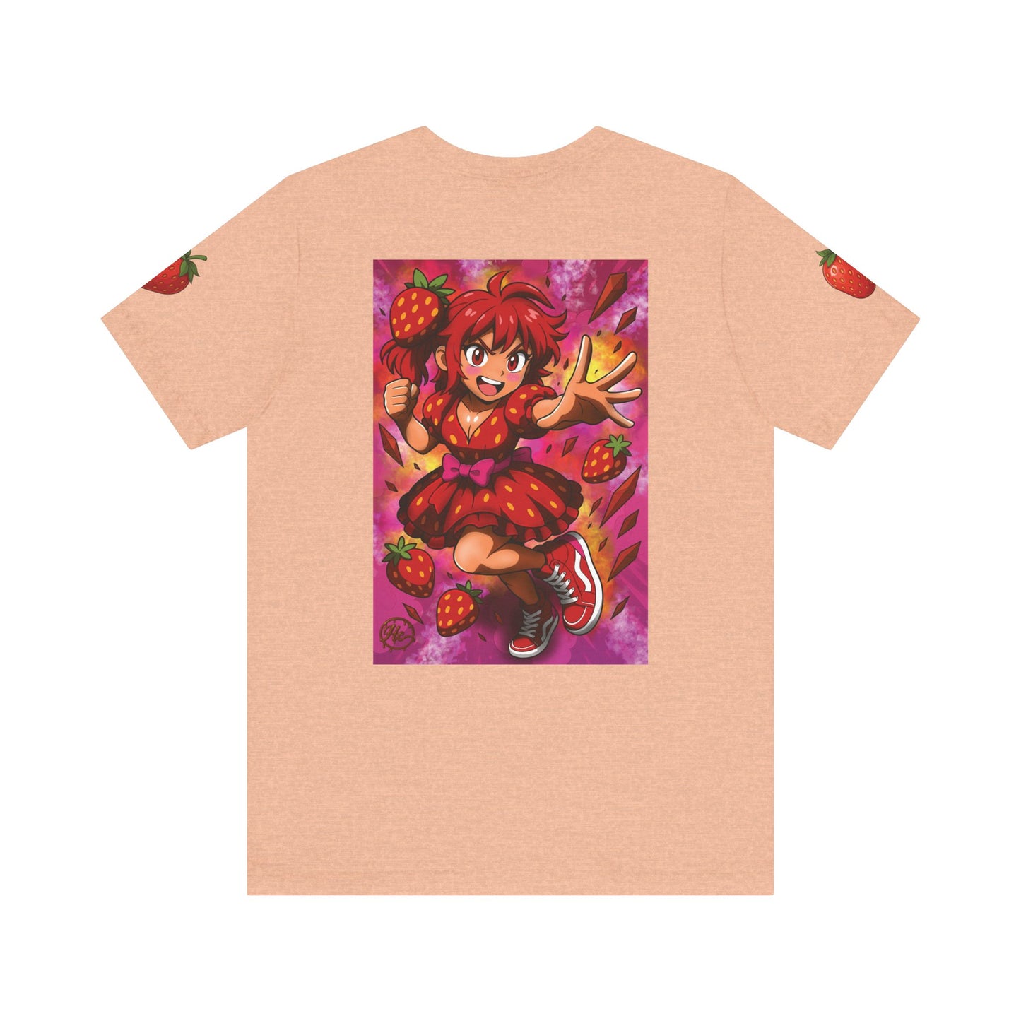 Strawberry Sweets Pocket Print Shirt!