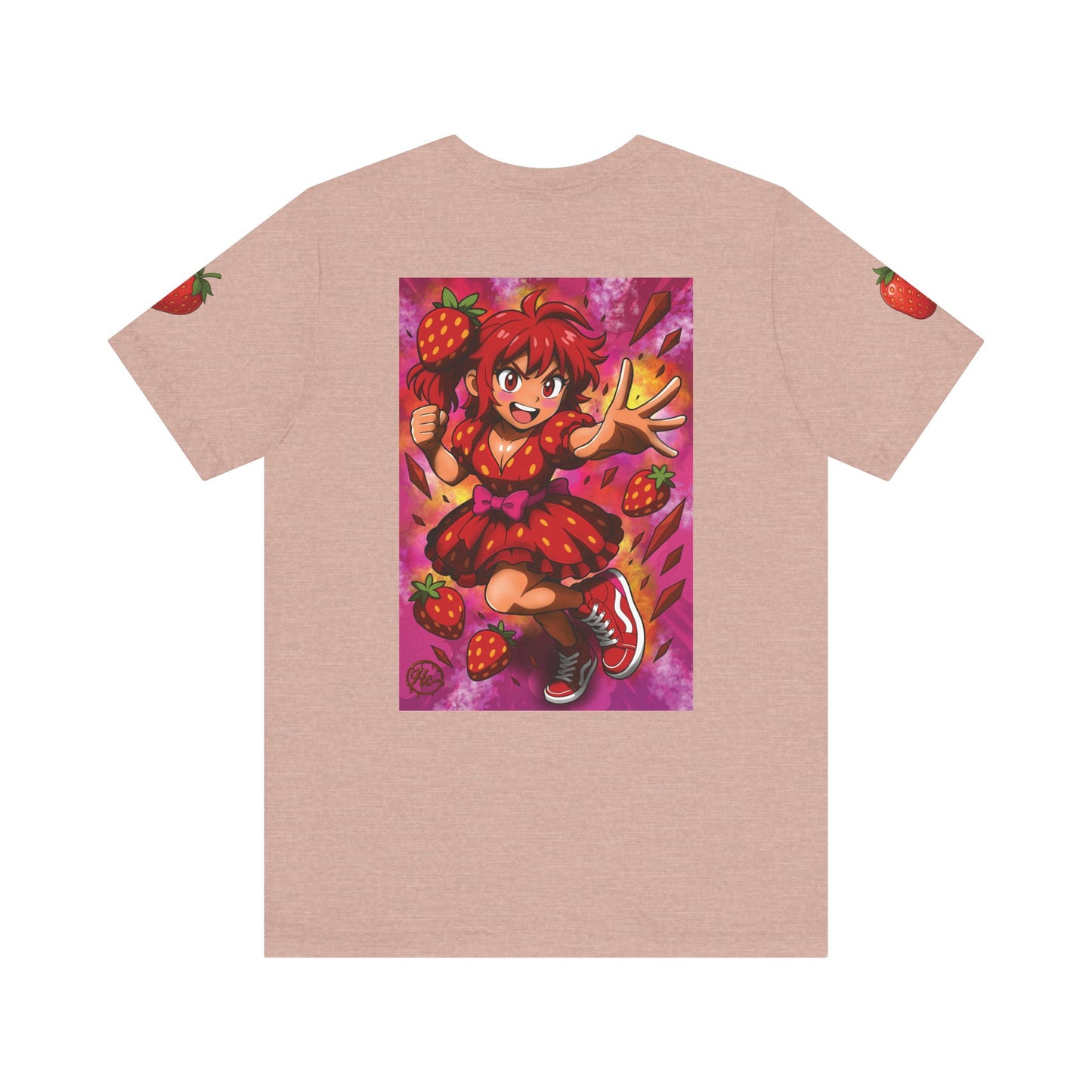 Strawberry Sweets Pocket Print Shirt!