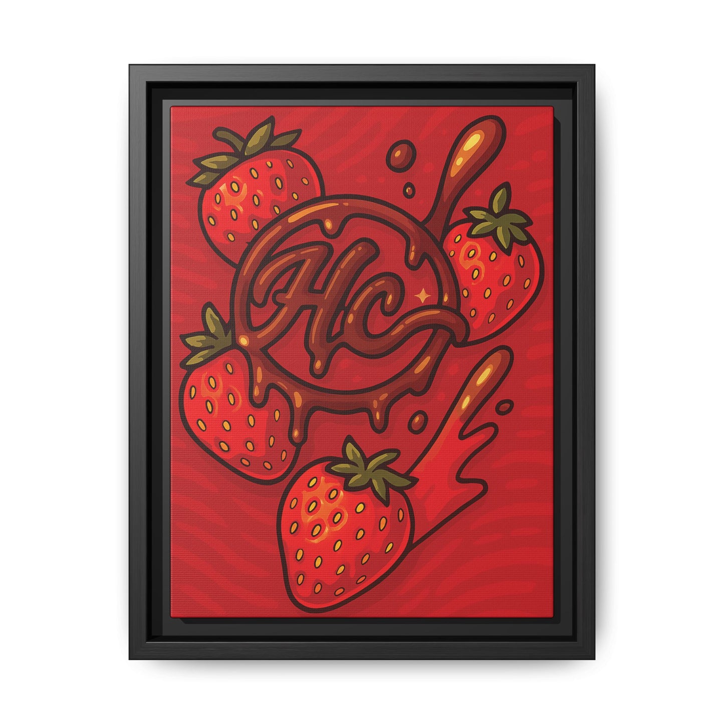 HC Strawberry Cover art Canvas!