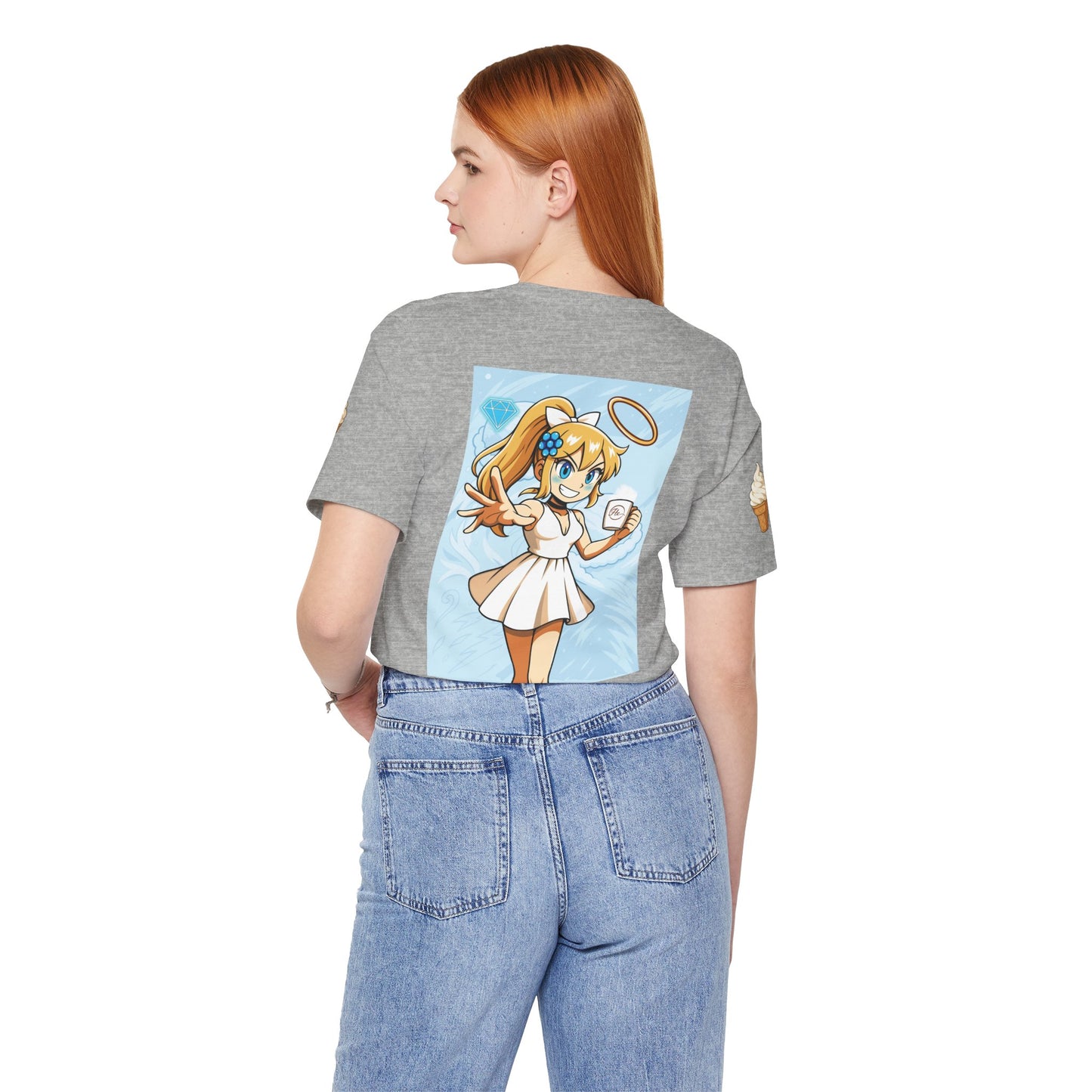 Vanilla Cream Pocket Print Shirt!