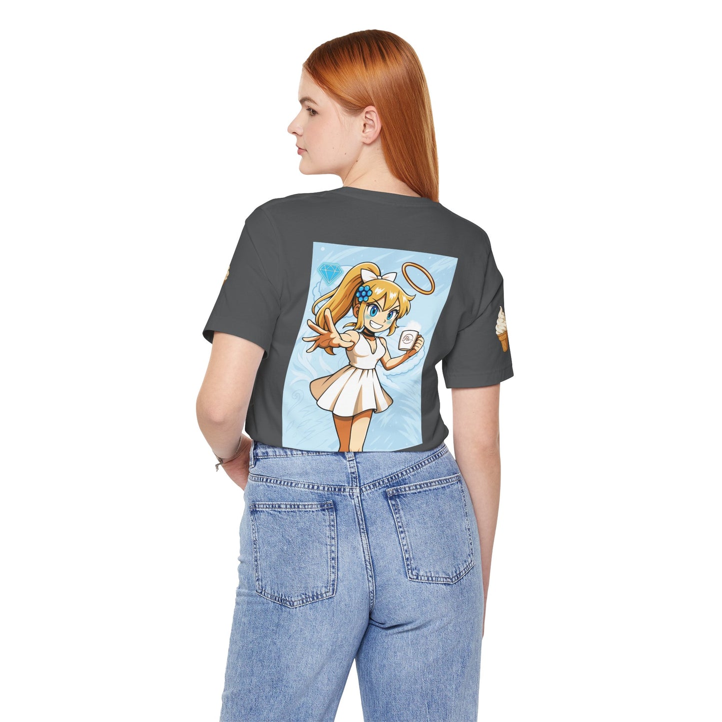 Vanilla Cream Pocket Print Shirt!